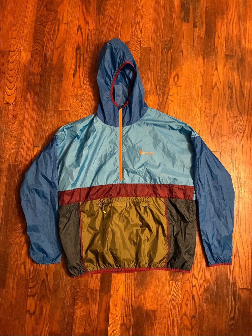 Coropaxi quarter zip windbreaker jacket size XL